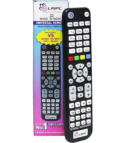 Buy LipiWorld® RM-L1462 LCD Smart TV Universal Remote Control with
